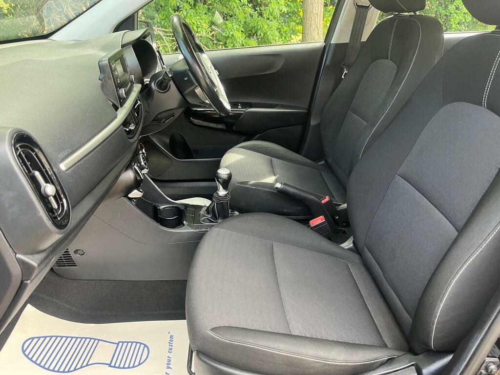 Kia Picanto 1.25 2 Euro 6 WG18UTL Black #3