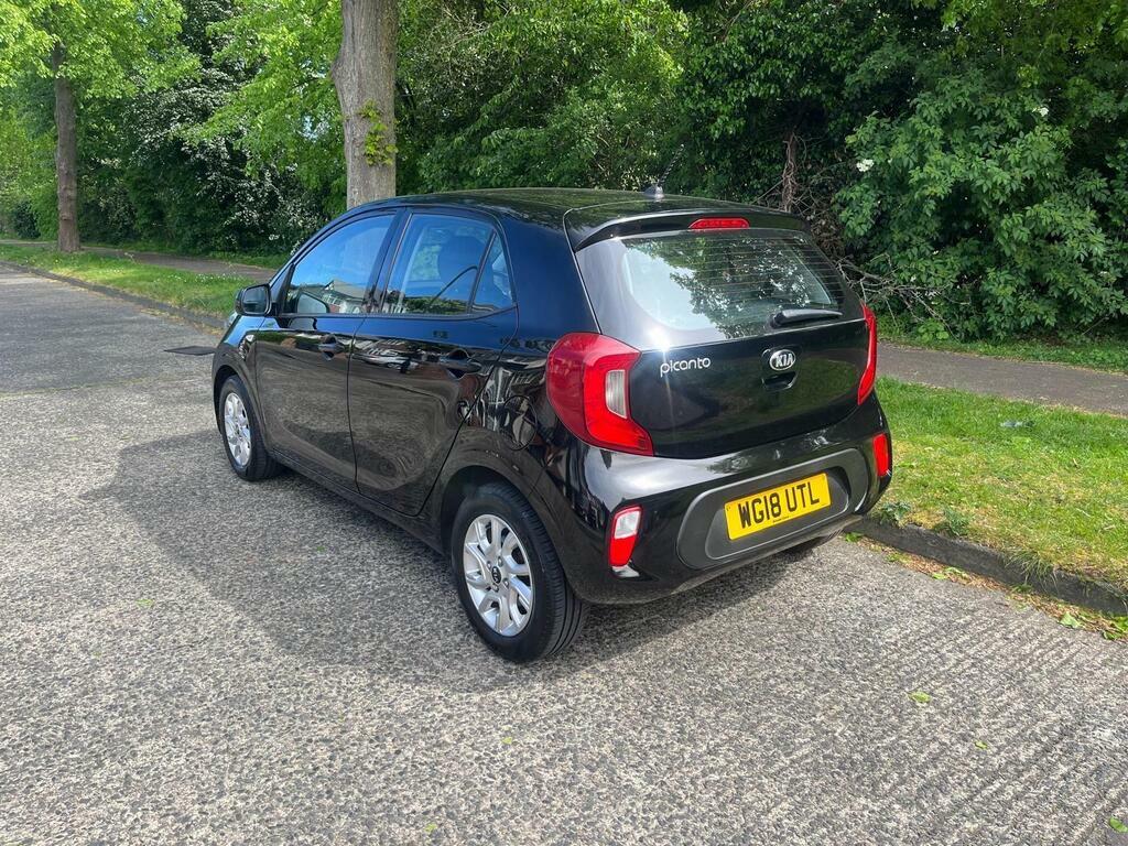 Kia Picanto 1.25 2 Euro 6 WG18UTL Black #2