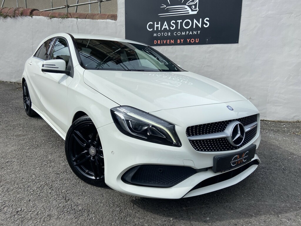 Mercedes-Benz A Class Hatchback 2.1 A200d Amg Line Premium 2016 White