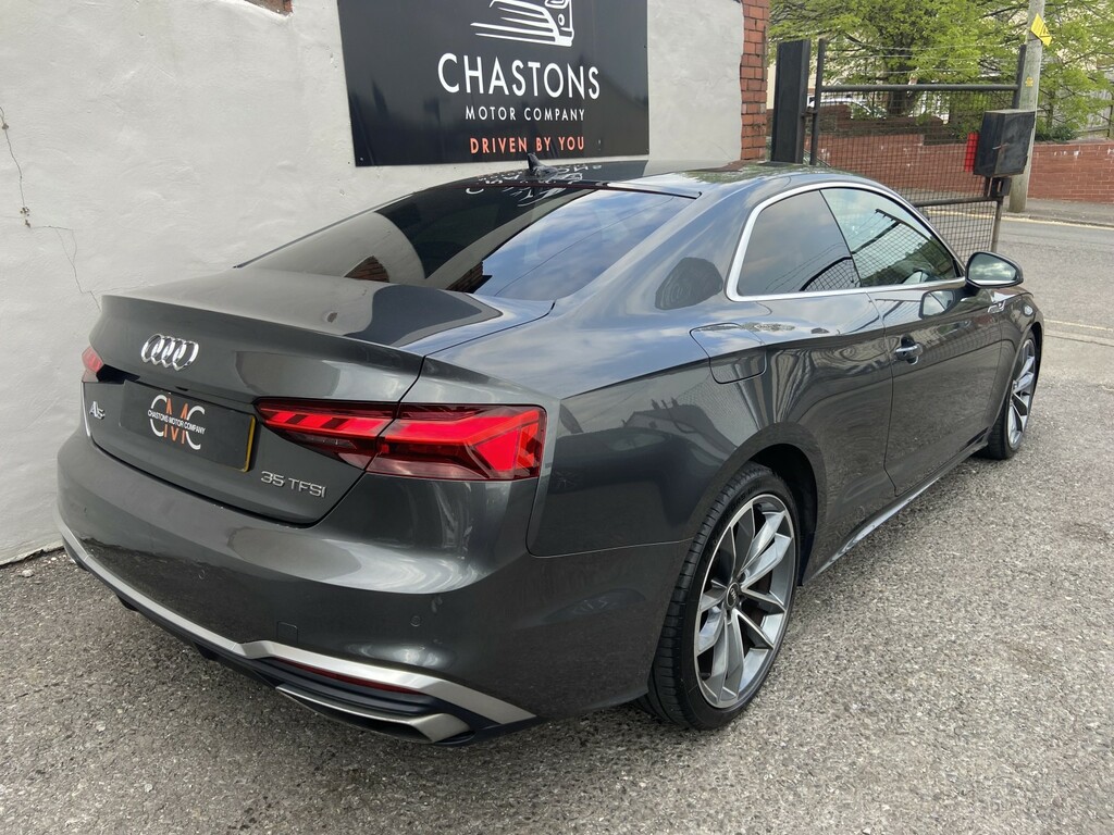 Audi A5 Coupe 2.0 Tfsi 35 S Line 2022 YR72HHW Grey #3