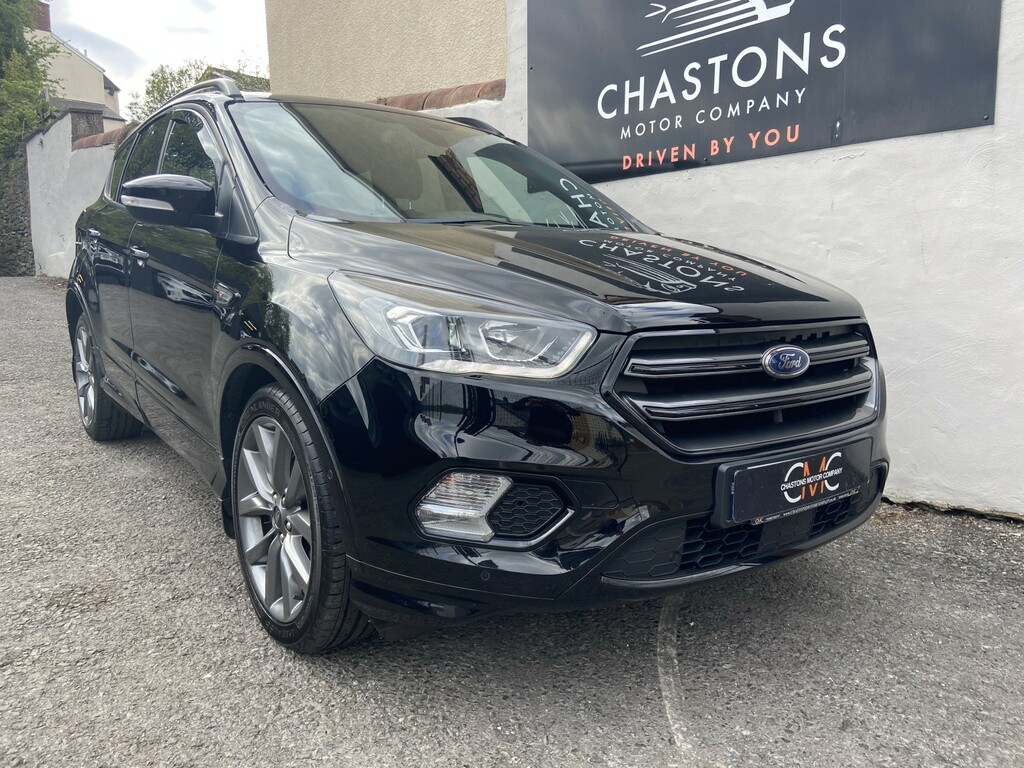 Ford Kuga Suv 2.0 Tdci Ecoblue St-line Edition 2019 ML19VBV Black #5