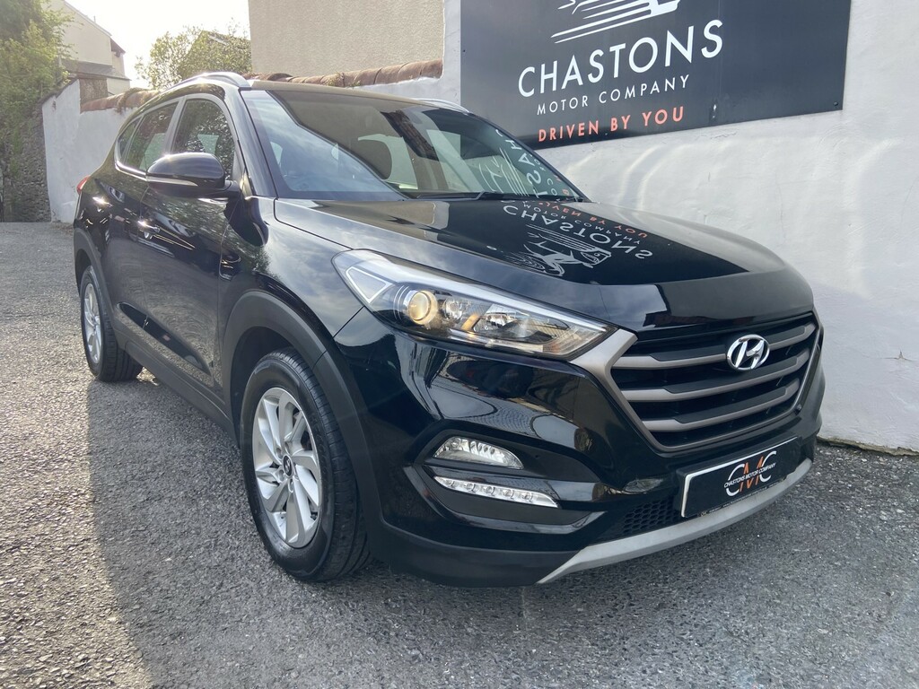 Hyundai Tucson Suv 2.0 Crdi Se Nav 2017 EA67NYR Black #5