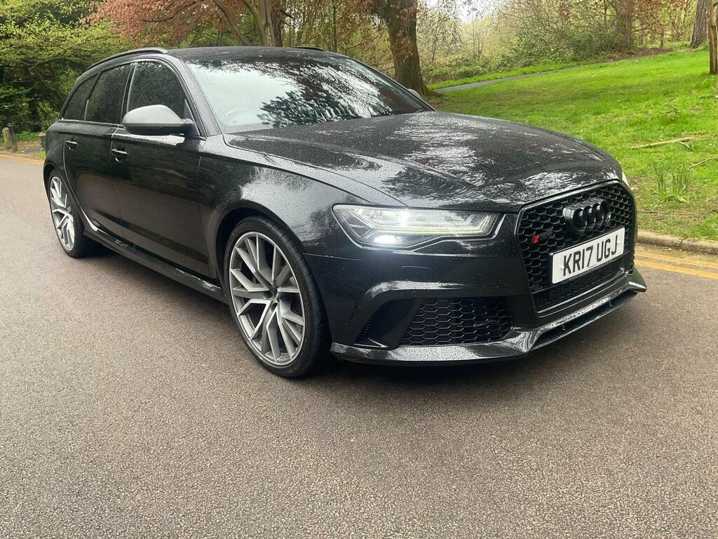 Audi RS6 Avant 4.0 Tfsi V8 Performance Tiptronic Quattro Euro 6 KR17UGJ Black #3