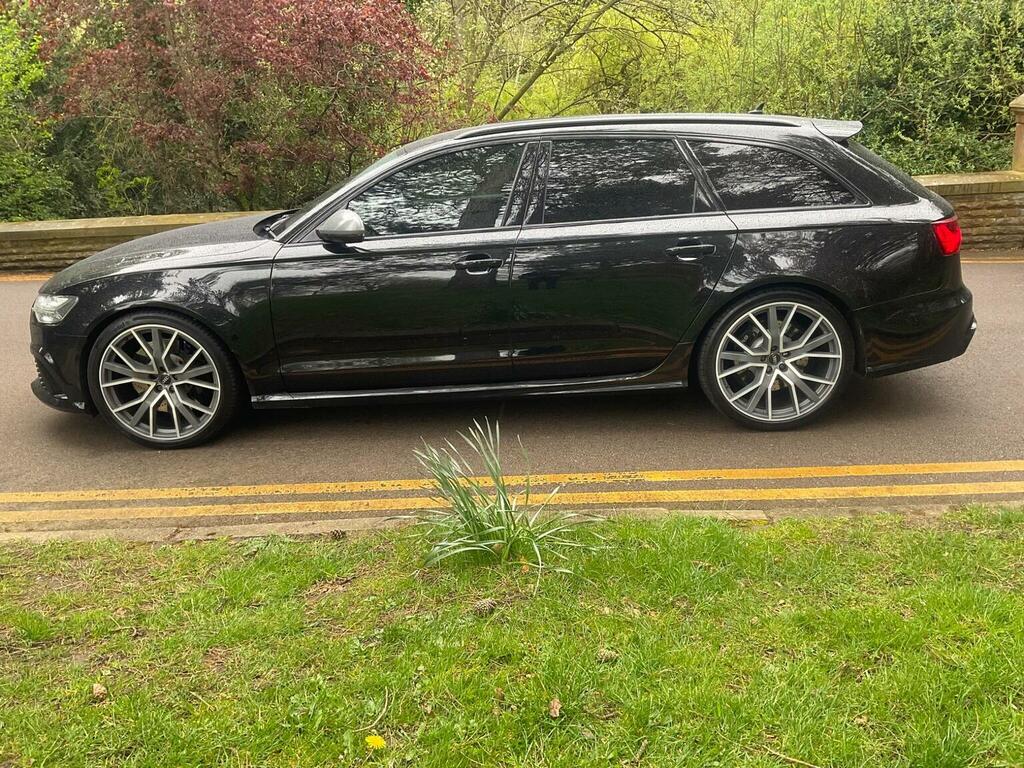 Audi RS6 Avant 4.0 Tfsi V8 Performance Tiptronic Quattro Euro 6 KR17UGJ Black #6