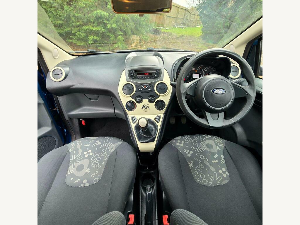 Ford KA 1.2 Edge Euro 5 S S YK12DHJ Blue #2