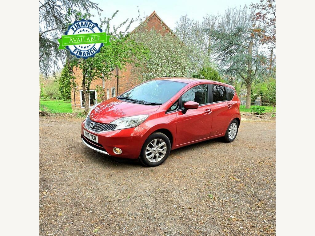 Nissan Note 1.5 Dci Acenta Premium Euro 5 S S YN15YCR Red