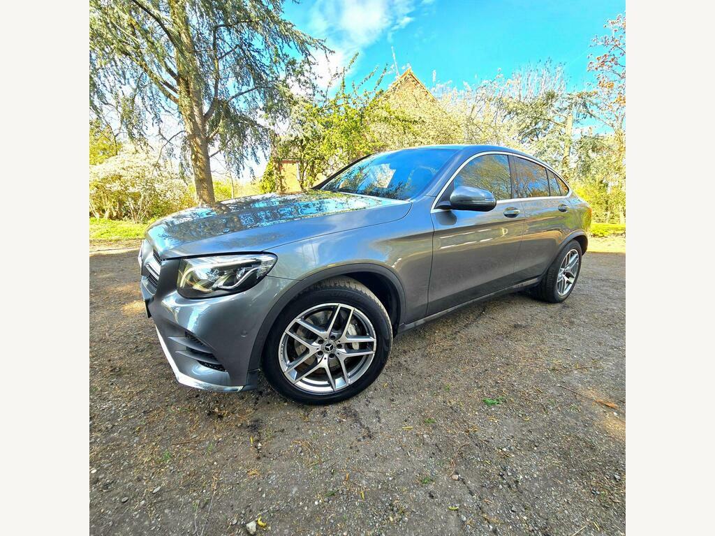 Mercedes-Benz GLC Class 2.1 Glc220d Amg Line Coupe G-tronic 4Matic Euro 6 OV18LHZ Grey #5