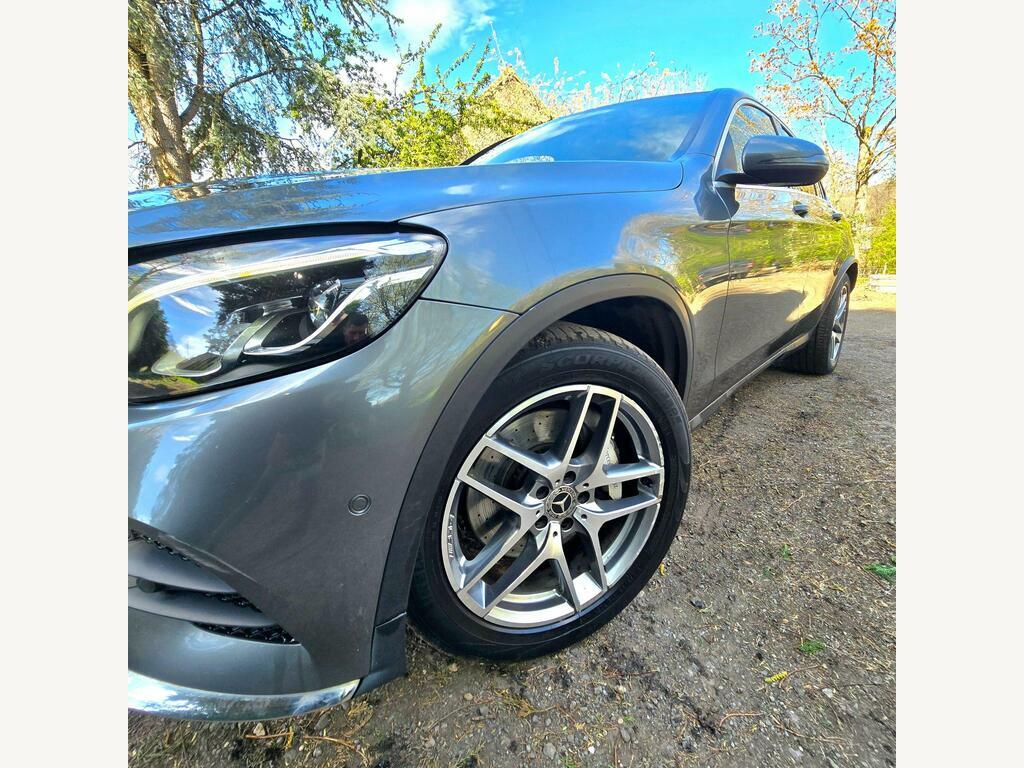 Mercedes-Benz GLC Class 2.1 Glc220d Amg Line Coupe G-tronic 4Matic Euro 6 OV18LHZ Grey #4