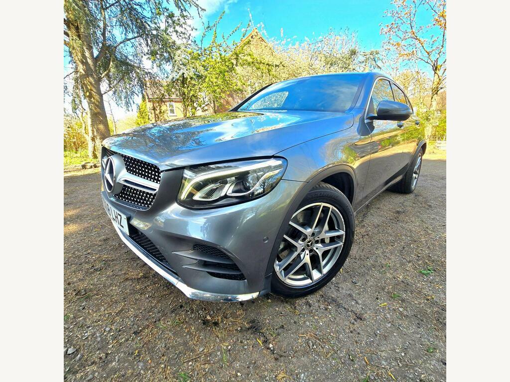 Mercedes-Benz GLC Class 2.1 Glc220d Amg Line Coupe G-tronic 4Matic Euro 6 OV18LHZ Grey #3