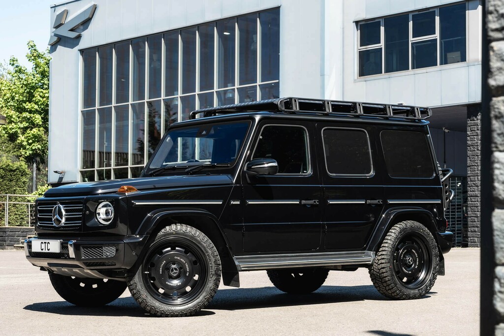 Mercedes-Benz G Class 2.9 G400d Amg Line Premium Plus Suv G Black #3