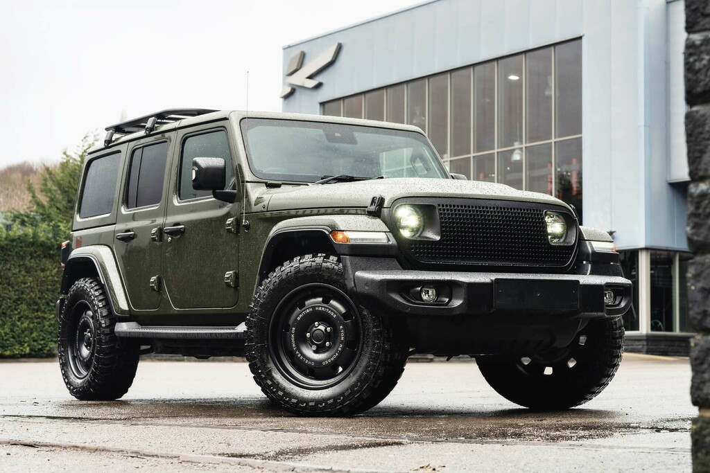 Jeep Wrangler 2.0 Gme Overland Suv 4Wd Euro 6 S Green
