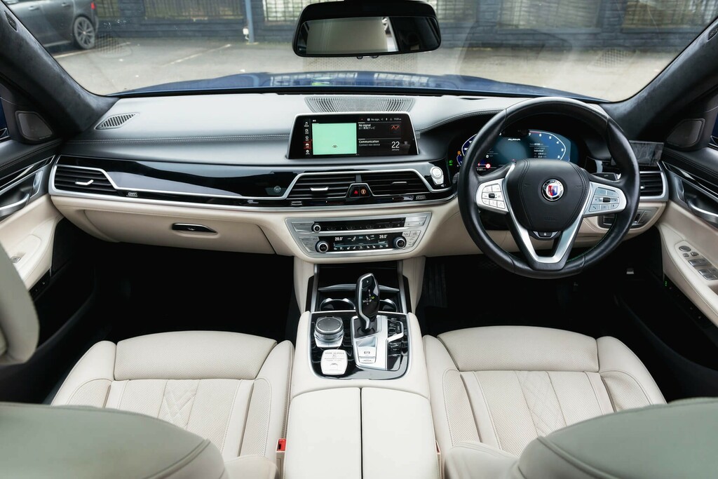 BMW Alpina Bi-turbo Lwb Blue #6
