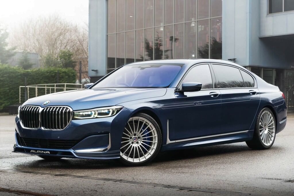BMW Alpina Bi-turbo Lwb Blue #5