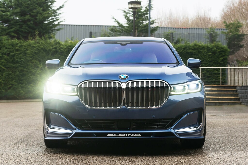 BMW Alpina Bi-turbo Lwb Blue #3