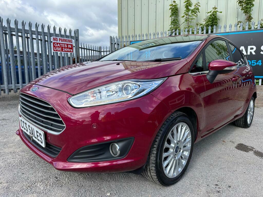Ford Fiesta 1.0T Ecoboost Titanium Euro 6 S S  Red #2