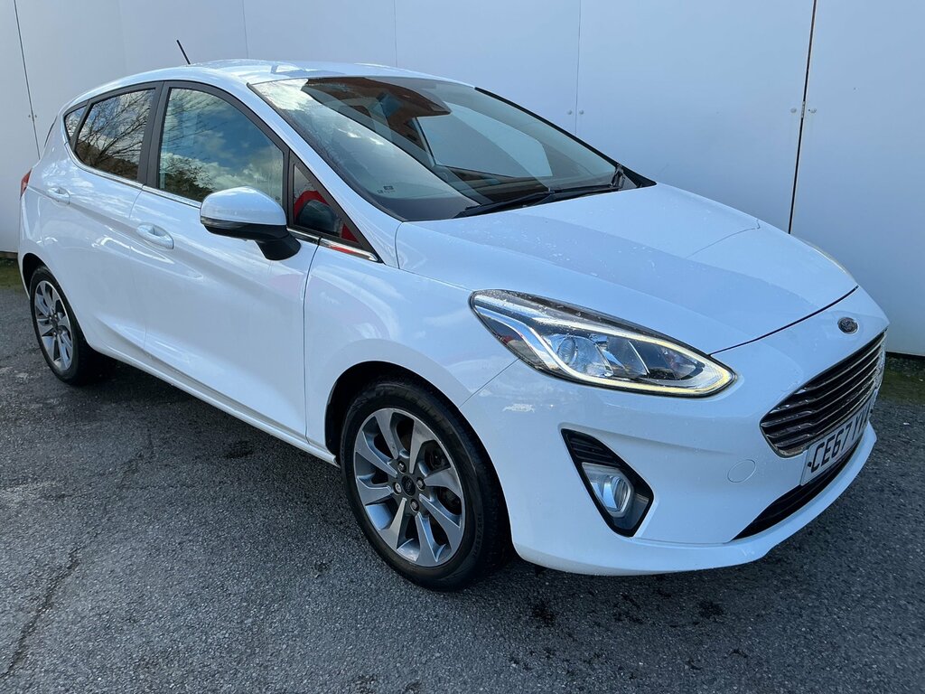 Ford Fiesta 1.1 Ti-vct Zetec Hatchback Euro CE67YVA White #3