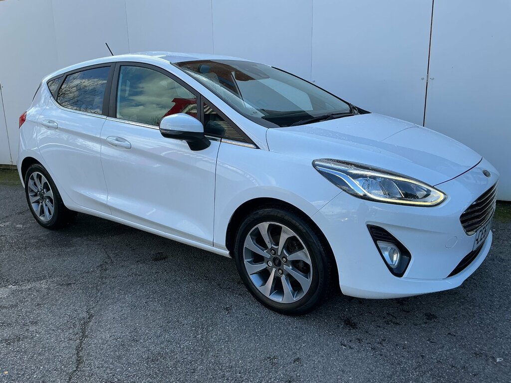Ford Fiesta 1.1 Ti-vct Zetec Hatchback Euro CE67YVA White #4