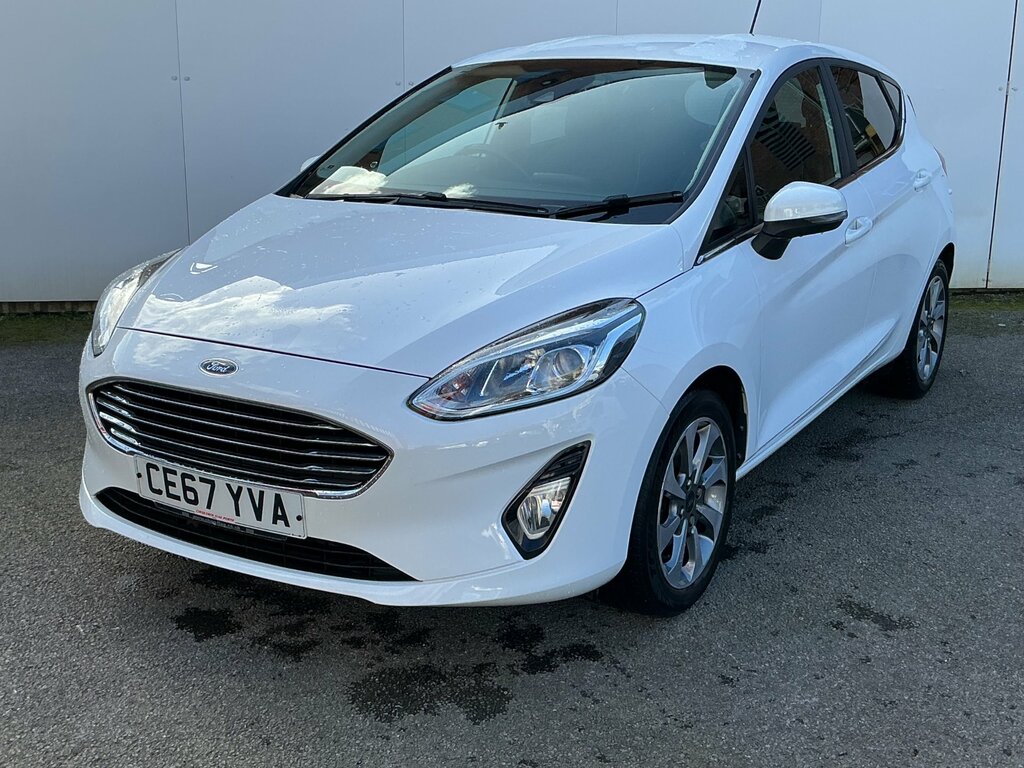 Ford Fiesta 1.1 Ti-vct Zetec Hatchback Euro CE67YVA White #2