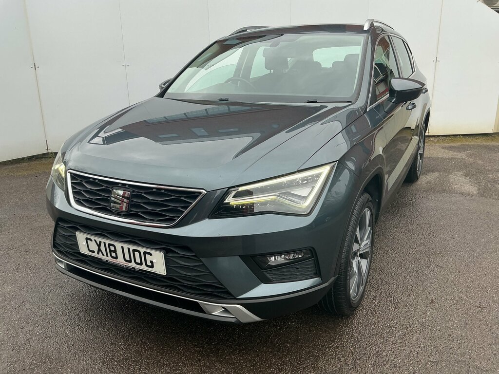 Seat Ateca 1.6 Tdi Ecomotive Se Technology Suv Man CX18UOG Grey #4