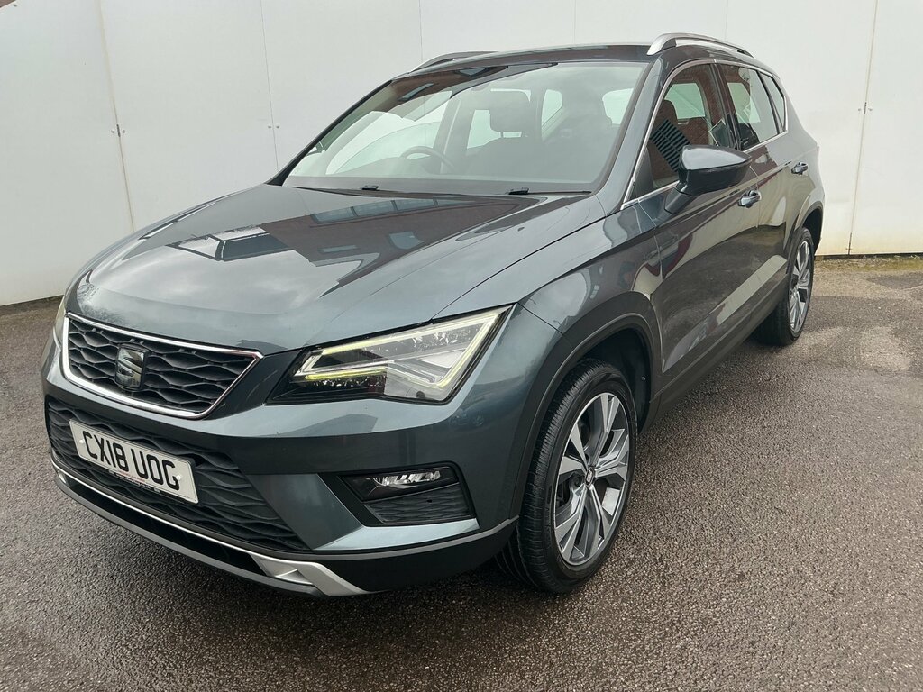 Seat Ateca 1.6 Tdi Ecomotive Se Technology Suv Man CX18UOG Grey #3