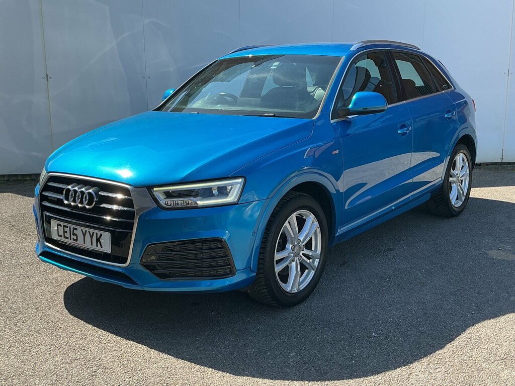 Audi Q3 2.0 Tdi S Line Suv S Tronic Quattro Eur Blue