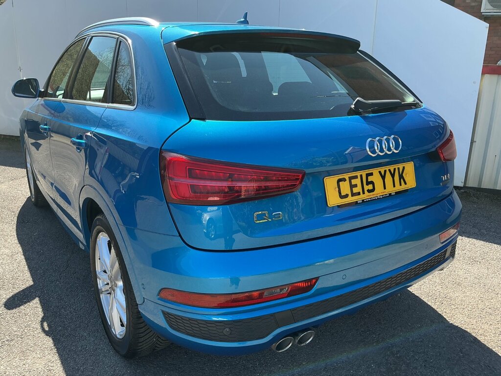 Audi Q3 2.0 Tdi S Line Suv S Tronic Quattro Eur CE15YYK Blue #4
