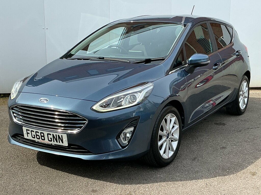 Ford Fiesta 1.5 Tdci Titanium Hatchback Euro Blue