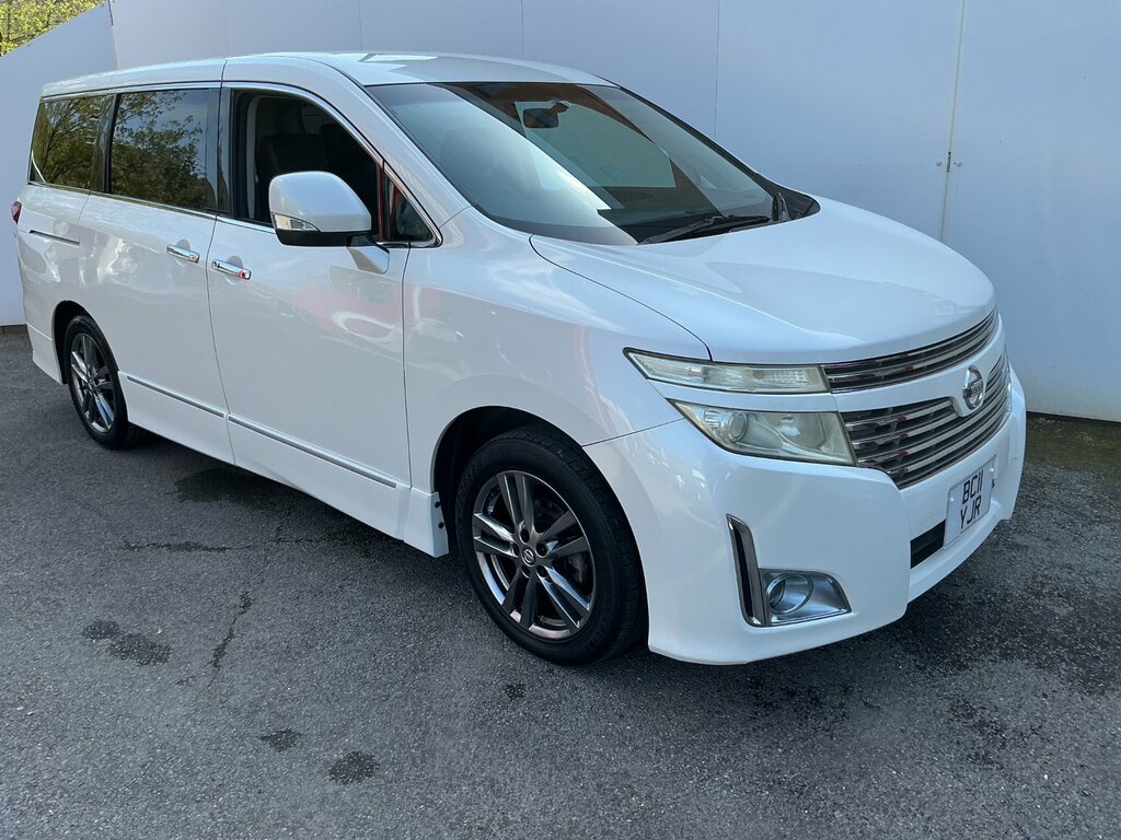 Nissan Elgrand Mpv BC11YJR White #5