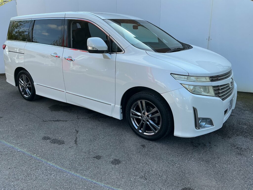 Nissan Elgrand Mpv BC11YJR White #3