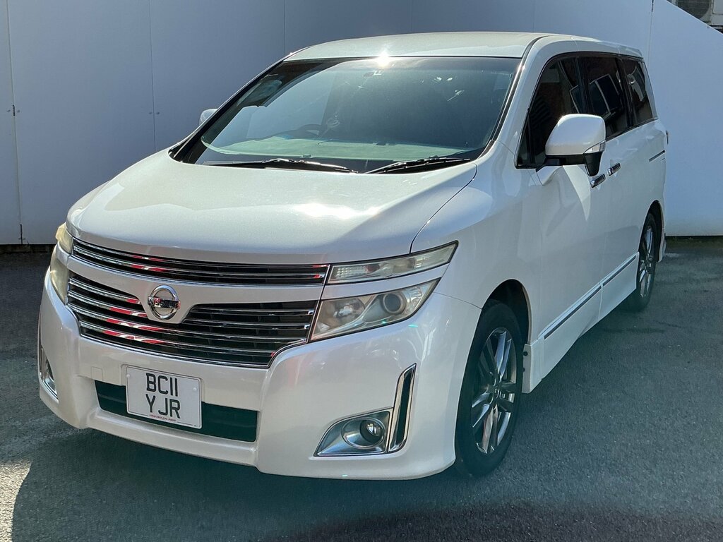 Nissan Elgrand Mpv BC11YJR White #6