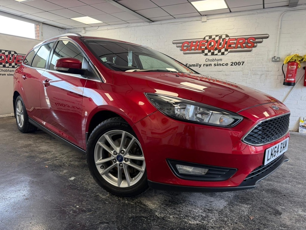 Ford Focus T Ecoboost Zetec Red