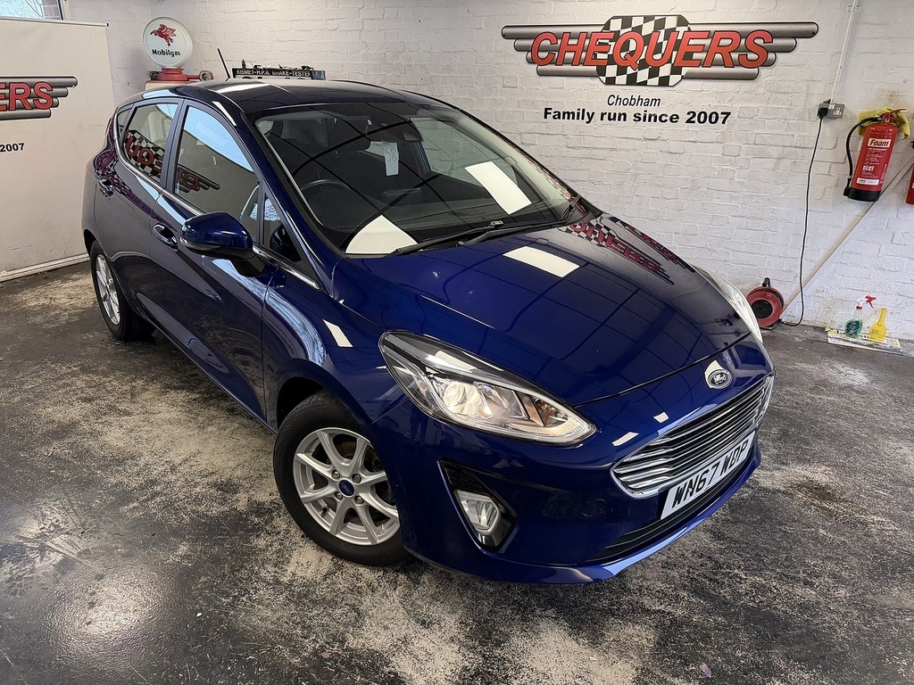 Ford Fiesta T Ecoboost Zetec WN67WDP Blue #2