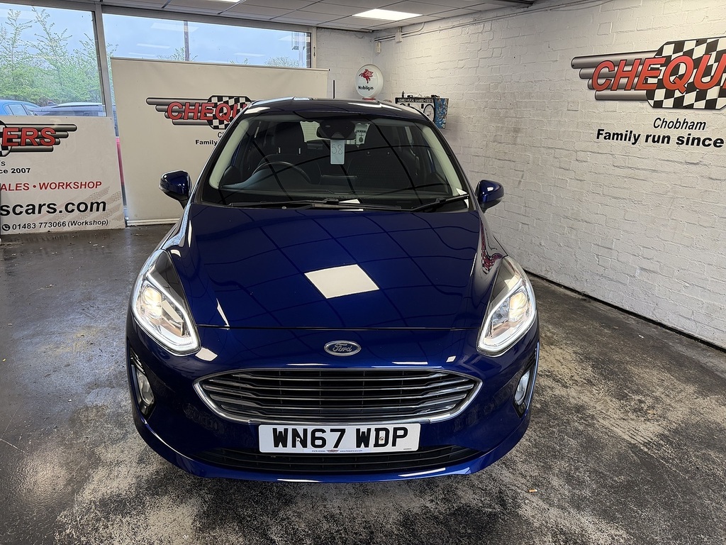 Ford Fiesta T Ecoboost Zetec WN67WDP Blue #3
