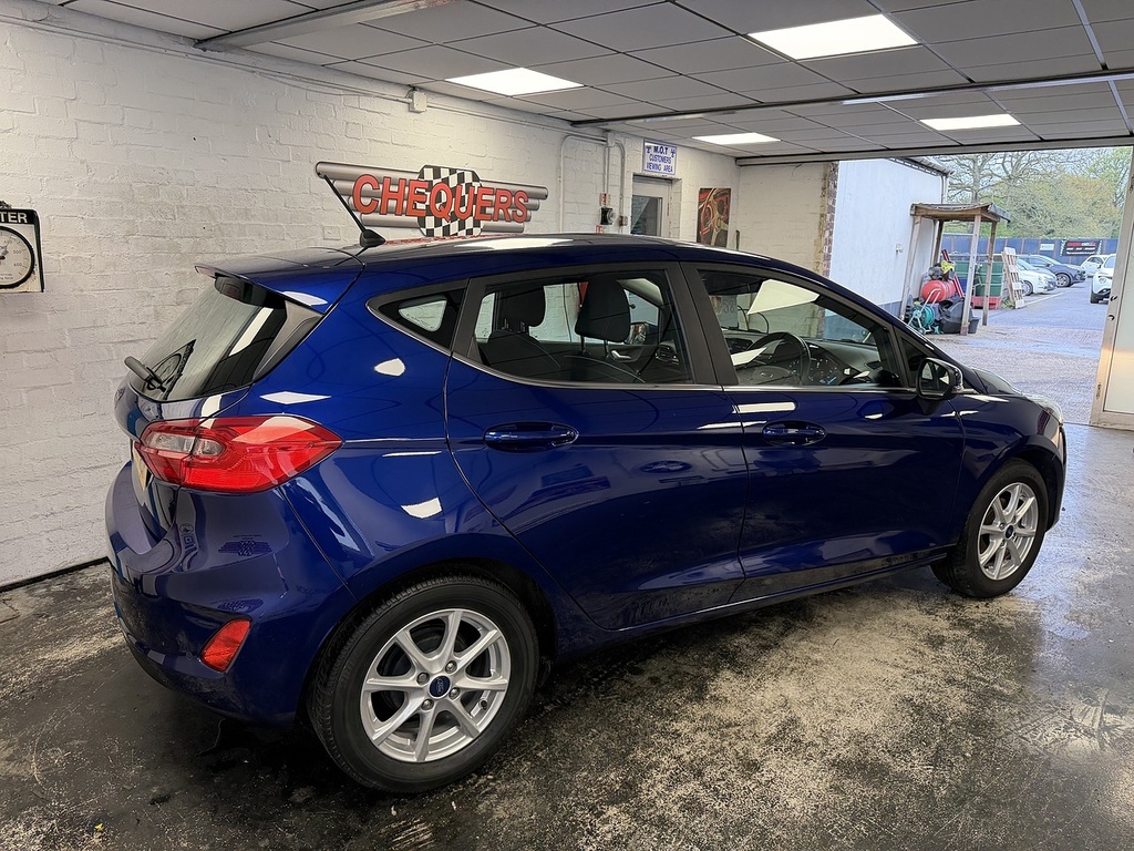 Ford Fiesta T Ecoboost Zetec WN67WDP Blue #6