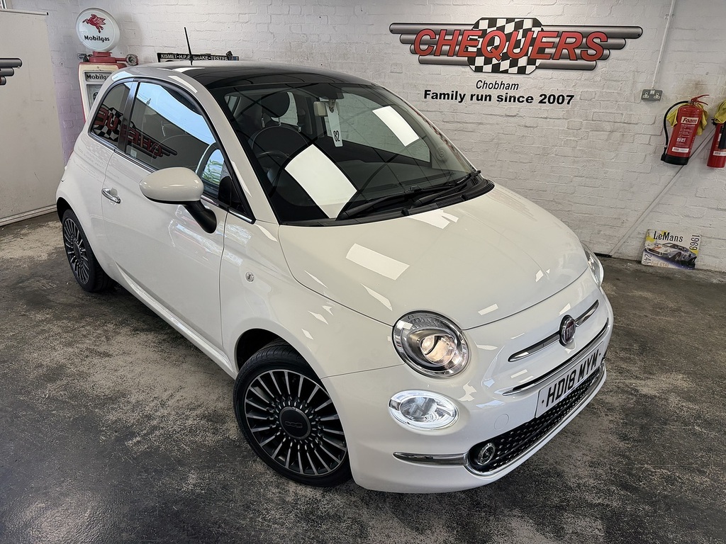 Fiat 500 Lounge HD18MYM White #2