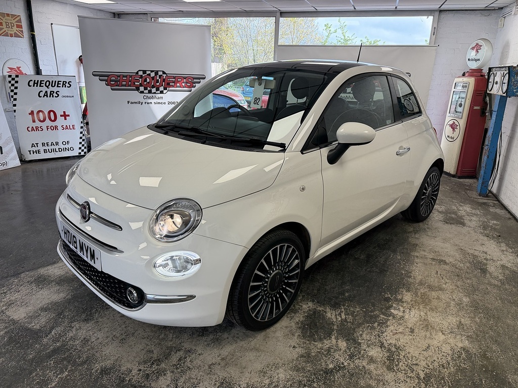 Fiat 500 Lounge HD18MYM White #4