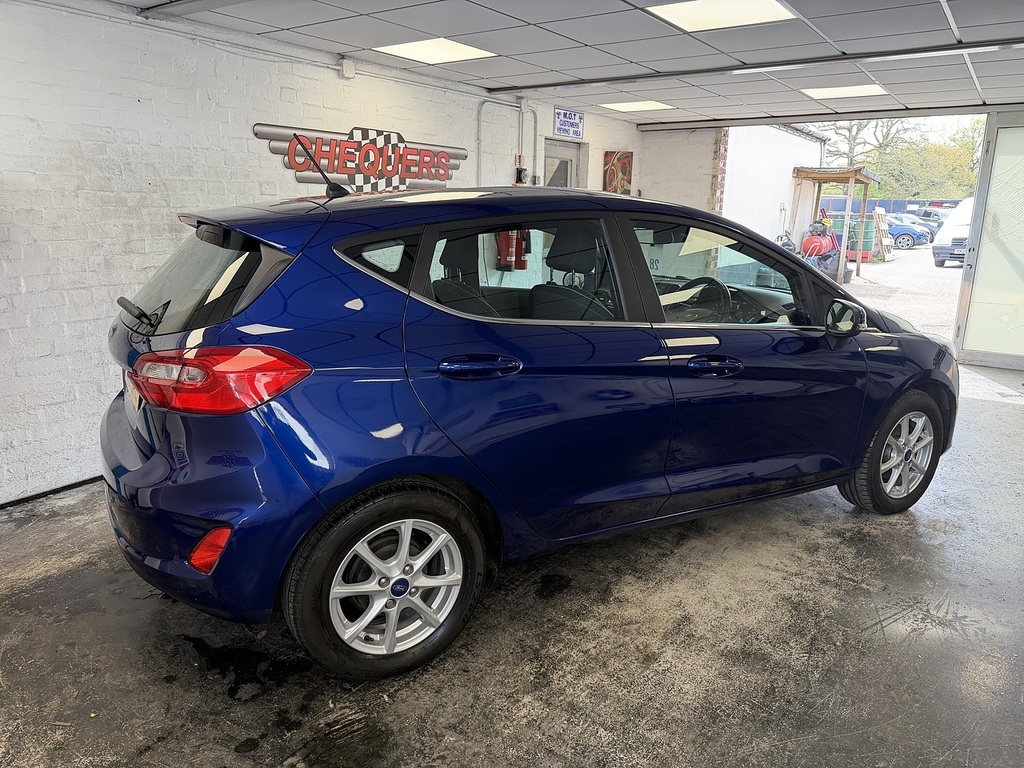 Ford Fiesta T Ecoboost Zetec BD67ZTL Blue #6