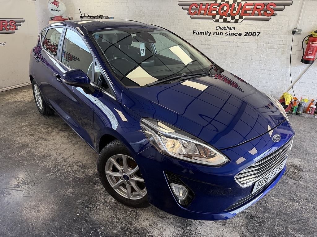 Ford Fiesta T Ecoboost Zetec BD67ZTL Blue #2