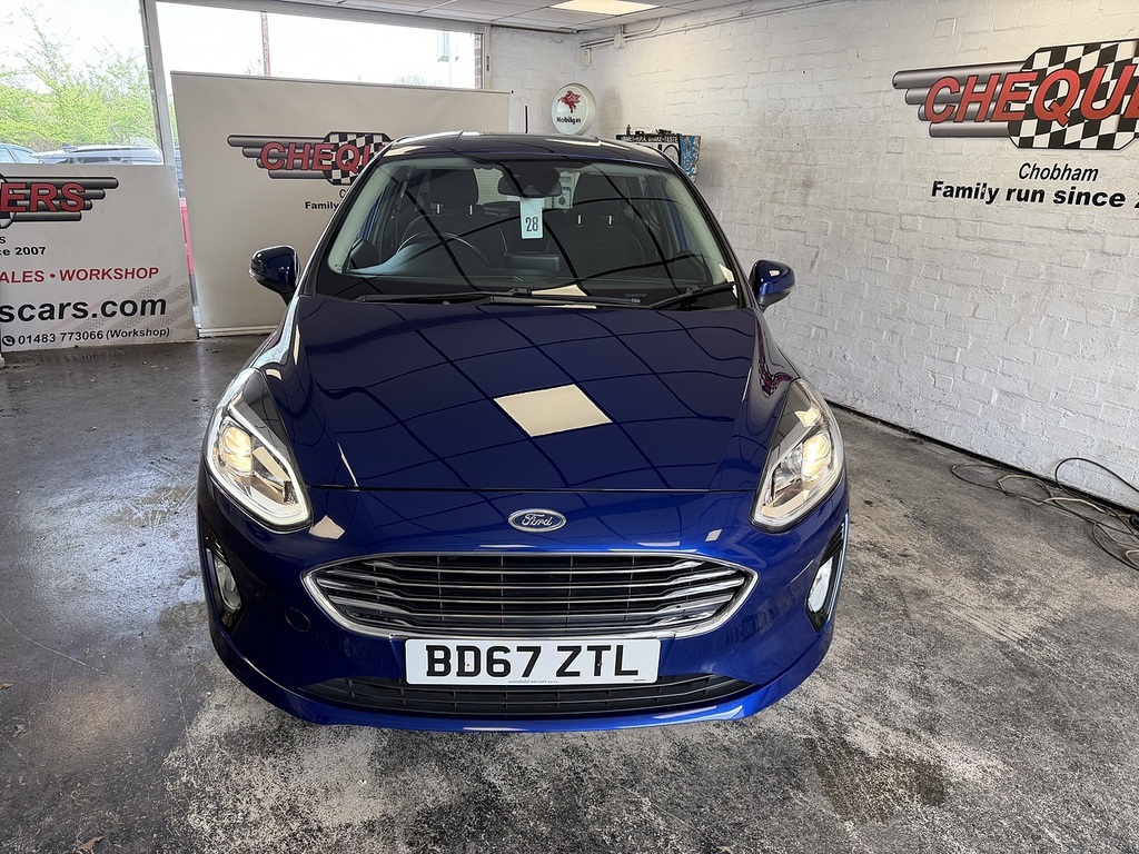 Ford Fiesta T Ecoboost Zetec BD67ZTL Blue #3