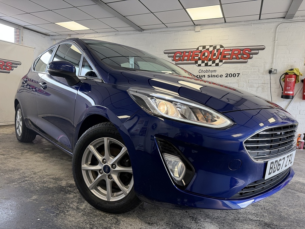 Ford Fiesta T Ecoboost Zetec Blue
