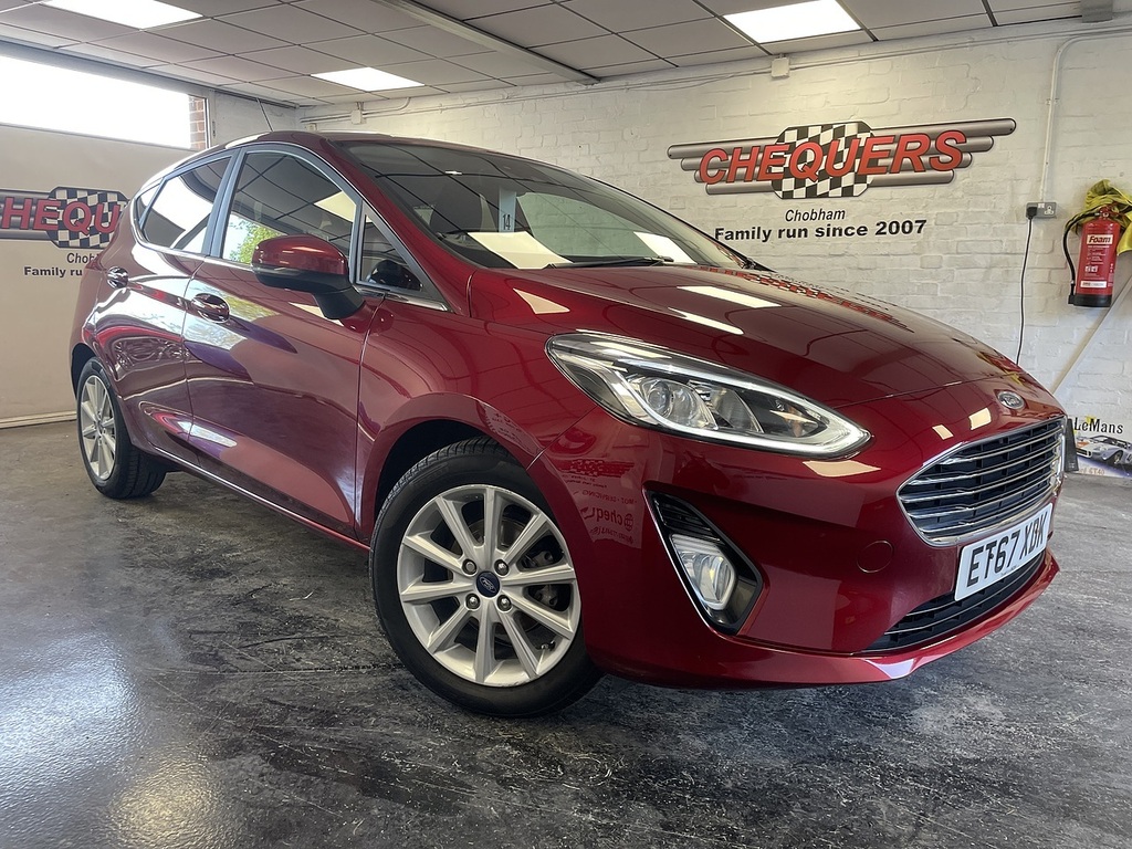 Ford Fiesta T Ecoboost Titanium Red