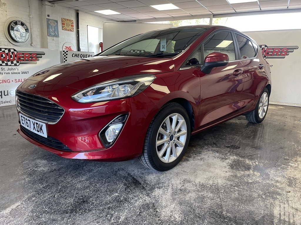 Ford Fiesta T Ecoboost Titanium ET67XDK Red #6