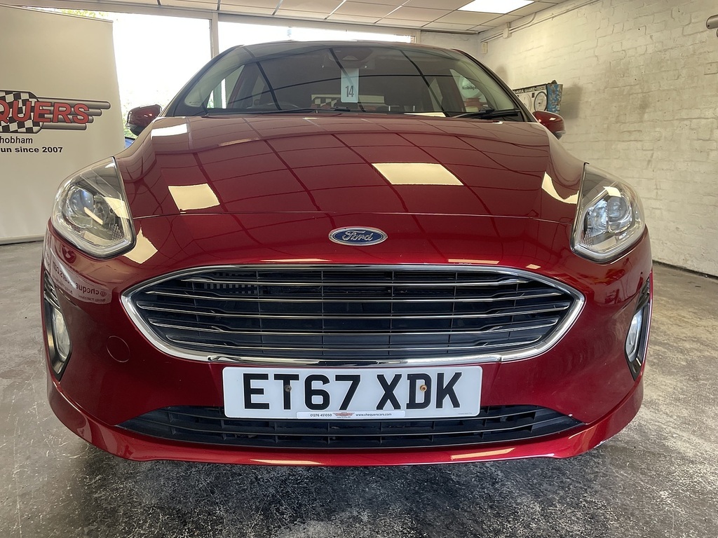 Ford Fiesta T Ecoboost Titanium ET67XDK Red #3