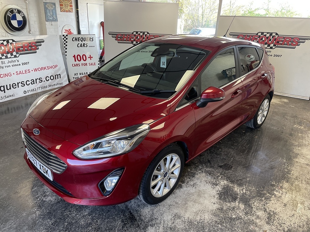 Ford Fiesta T Ecoboost Titanium ET67XDK Red #5