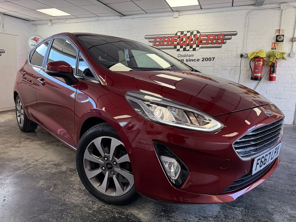 Ford Fiesta T Ecoboost Titanium Red
