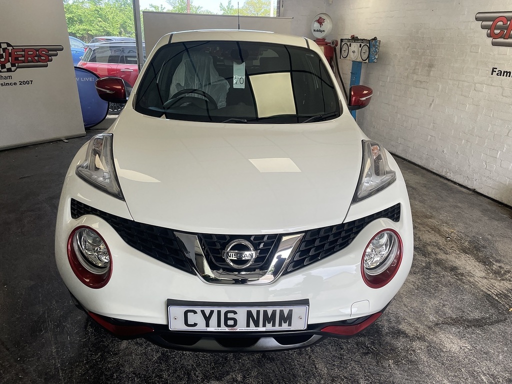 Nissan Juke Dig-t N-connecta CY16NMM White #4