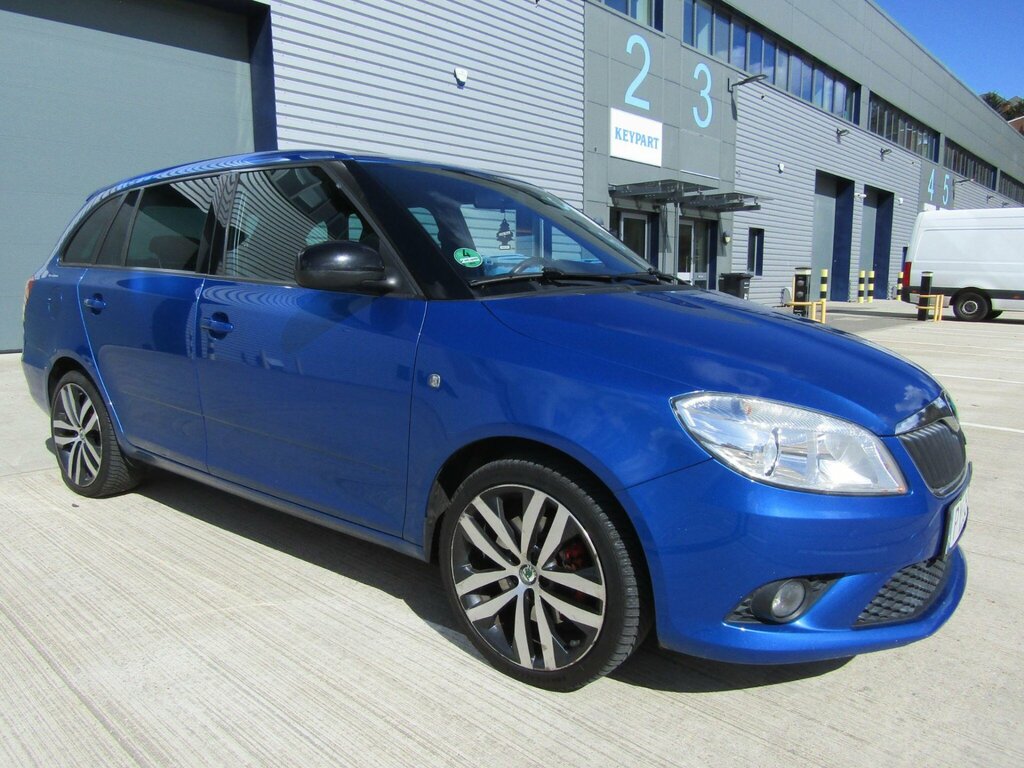 Skoda Fabia 1.4 Tsi Vrs Dsg Estate Lhd Blue #2