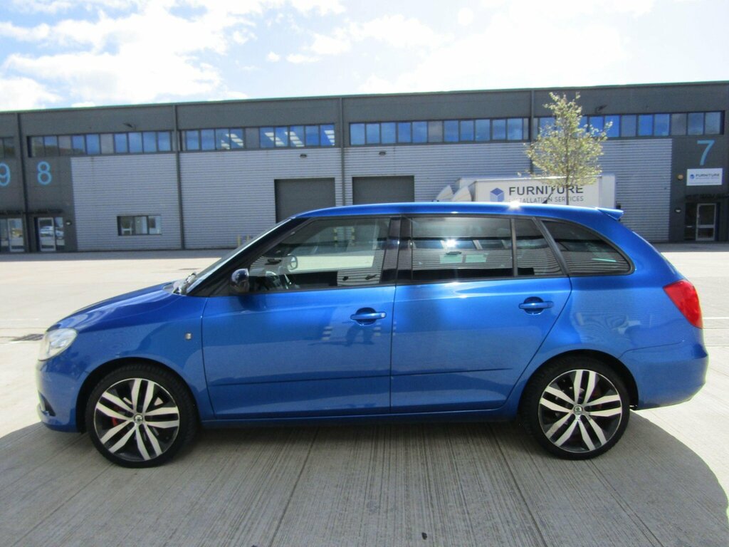 Skoda Fabia 1.4 Tsi Vrs Dsg Estate Lhd Blue #5