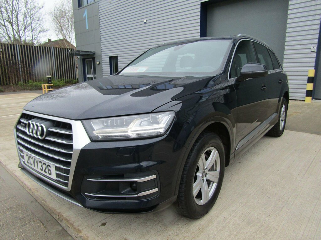 Audi Q7 3.0 Tdi V6 S-line Quattro Tiptronic Lhd 2CVY326 Blue #3