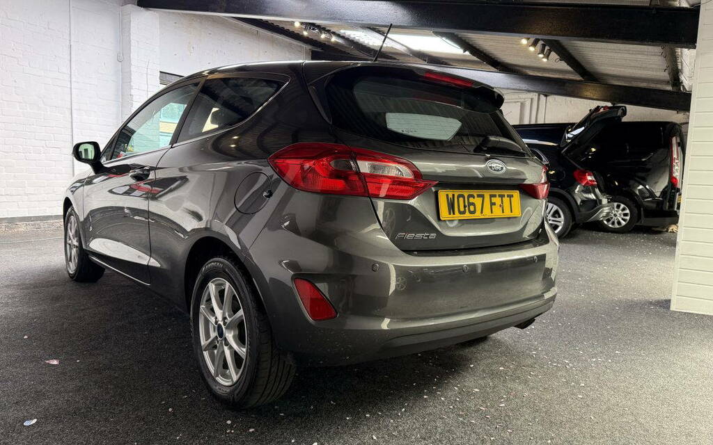 Ford Fiesta 1.0T Ecoboost Zetec Euro 6 S S W067FTT Grey #4